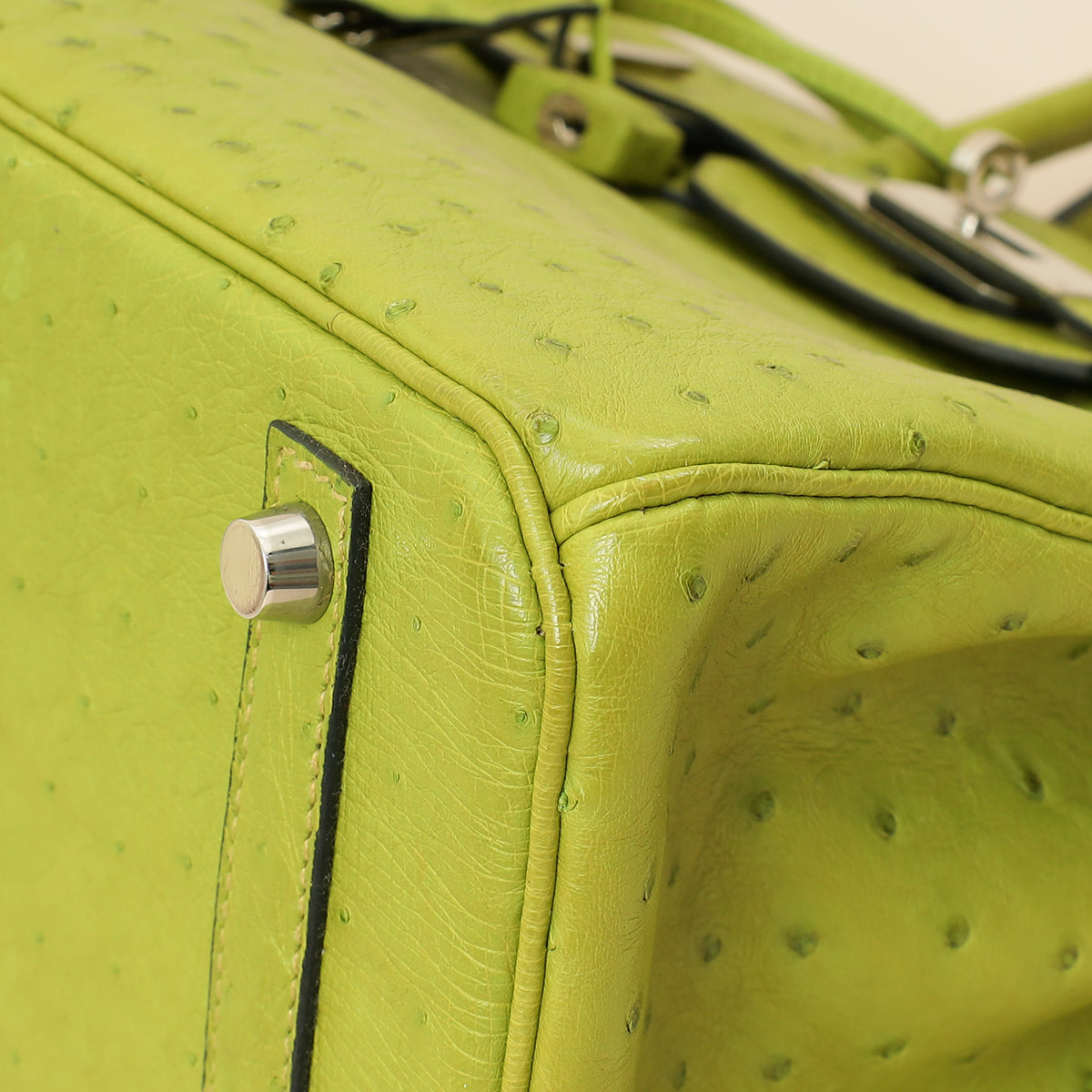 Hermes Vert Anis Ostrich Birkin 30 Bag-Hermes-THE CLOSET