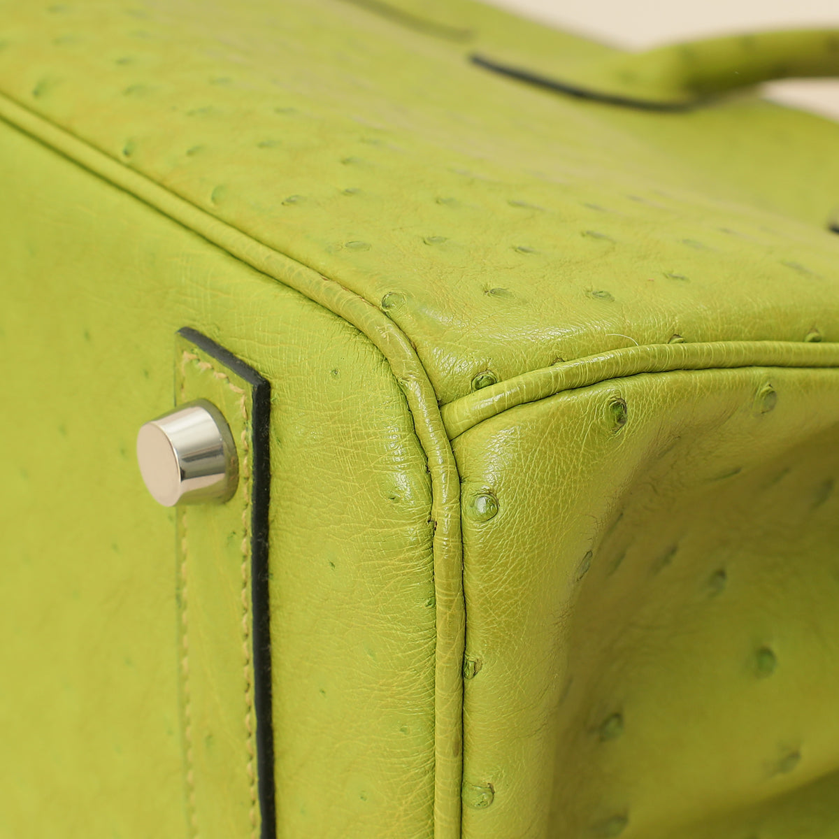 Hermes Vert Anis Ostrich Birkin 30 Bag-Hermes-THE CLOSET