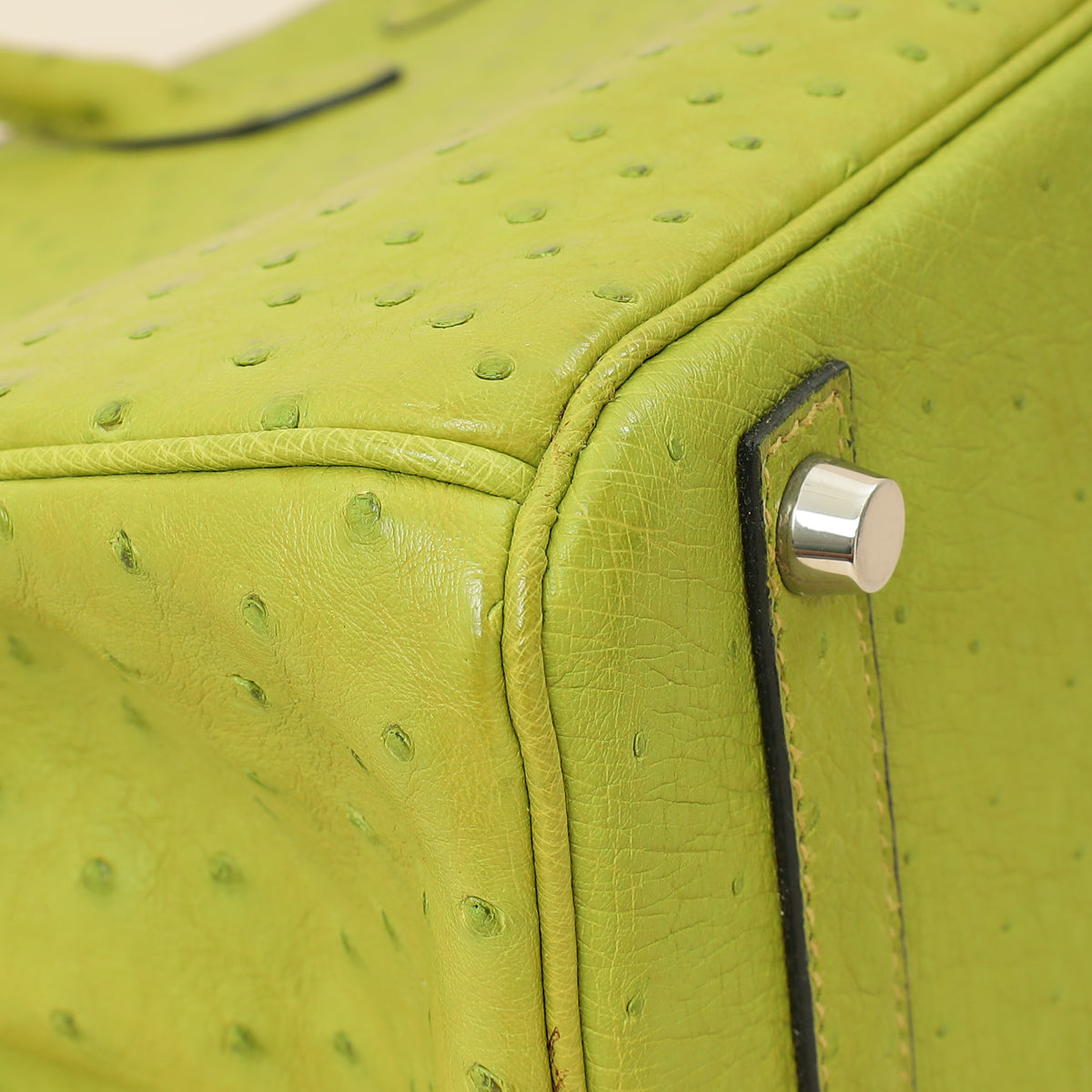 Hermes Vert Anis Ostrich Birkin 30 Bag-Hermes-THE CLOSET