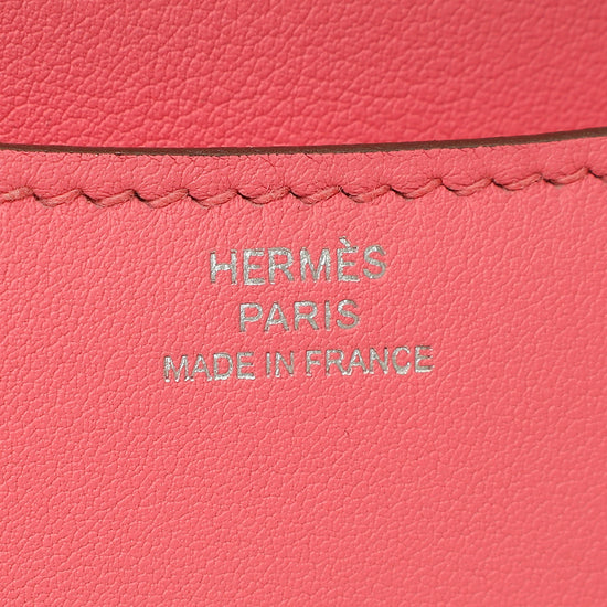 Hermes Rose Azalee Constance Mini Bag-Hermes-THE CLOSET