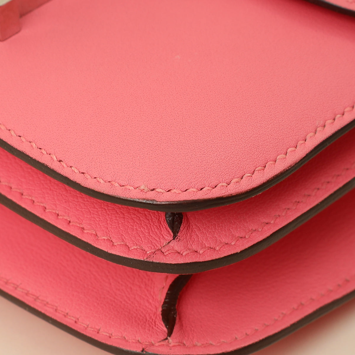 Hermes Rose Azalee Constance Mini Bag-Hermes-THE CLOSET