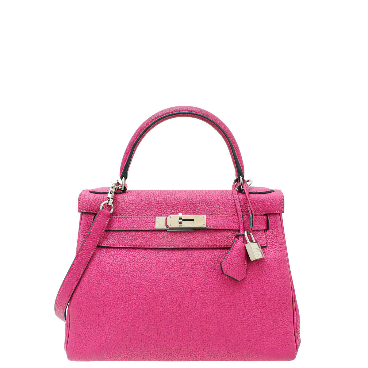 Hermes Rose Pourpre Retourne Kelly 28 Bag-Hermes-THE CLOSET