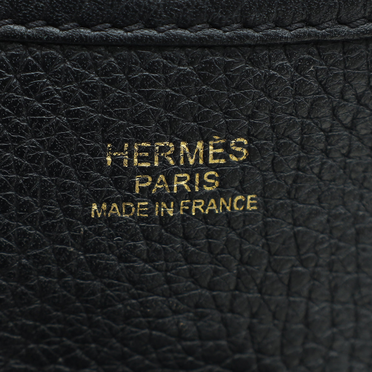 Hermes Noir Evelyne III PM Bag