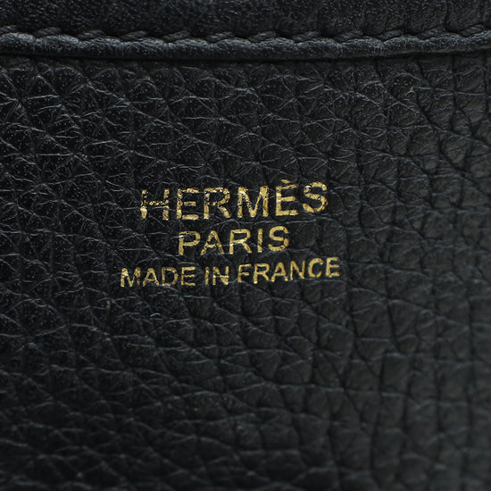 Hermes Noir Evelyne III PM Bag