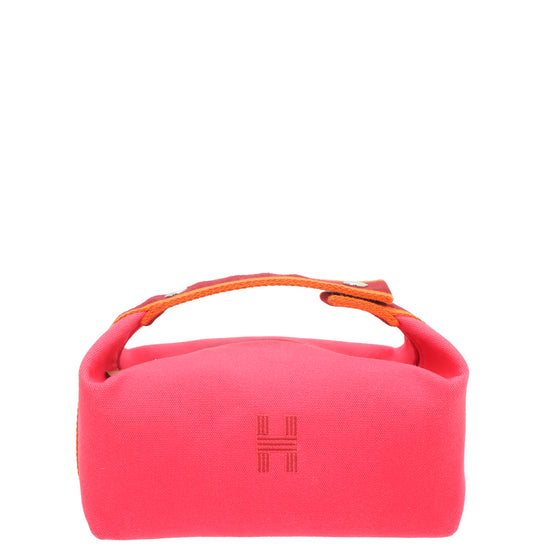 Hermes Hibiscus Bride-a-Brac Small Pouch