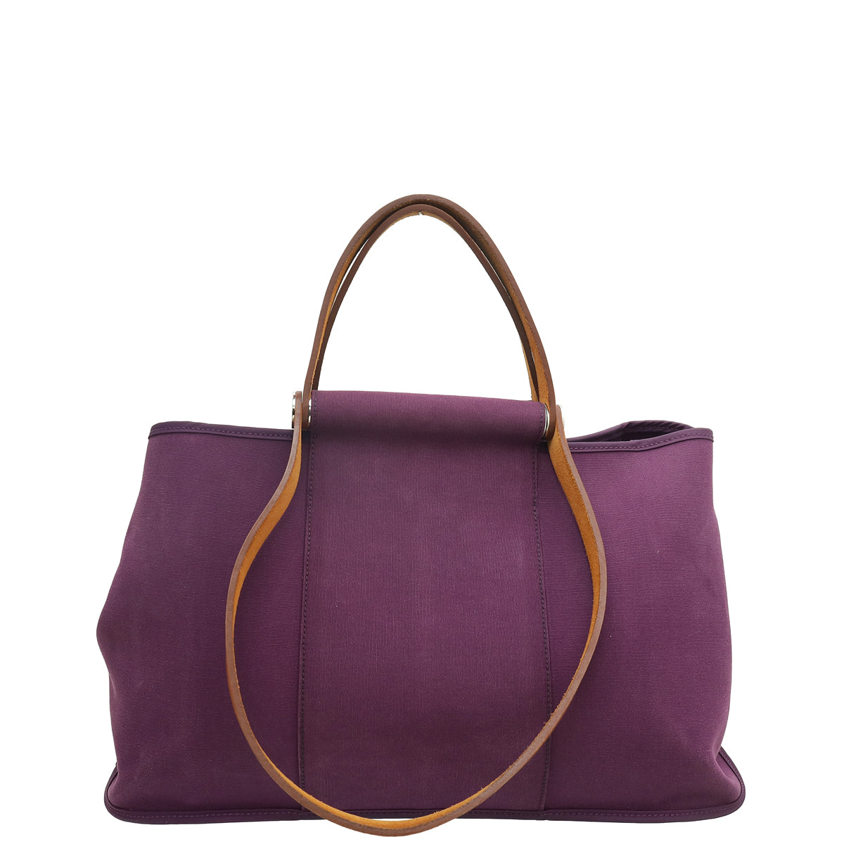 Hermes Cassis Toile Cabag 39 Bag-Hermes-THE CLOSET