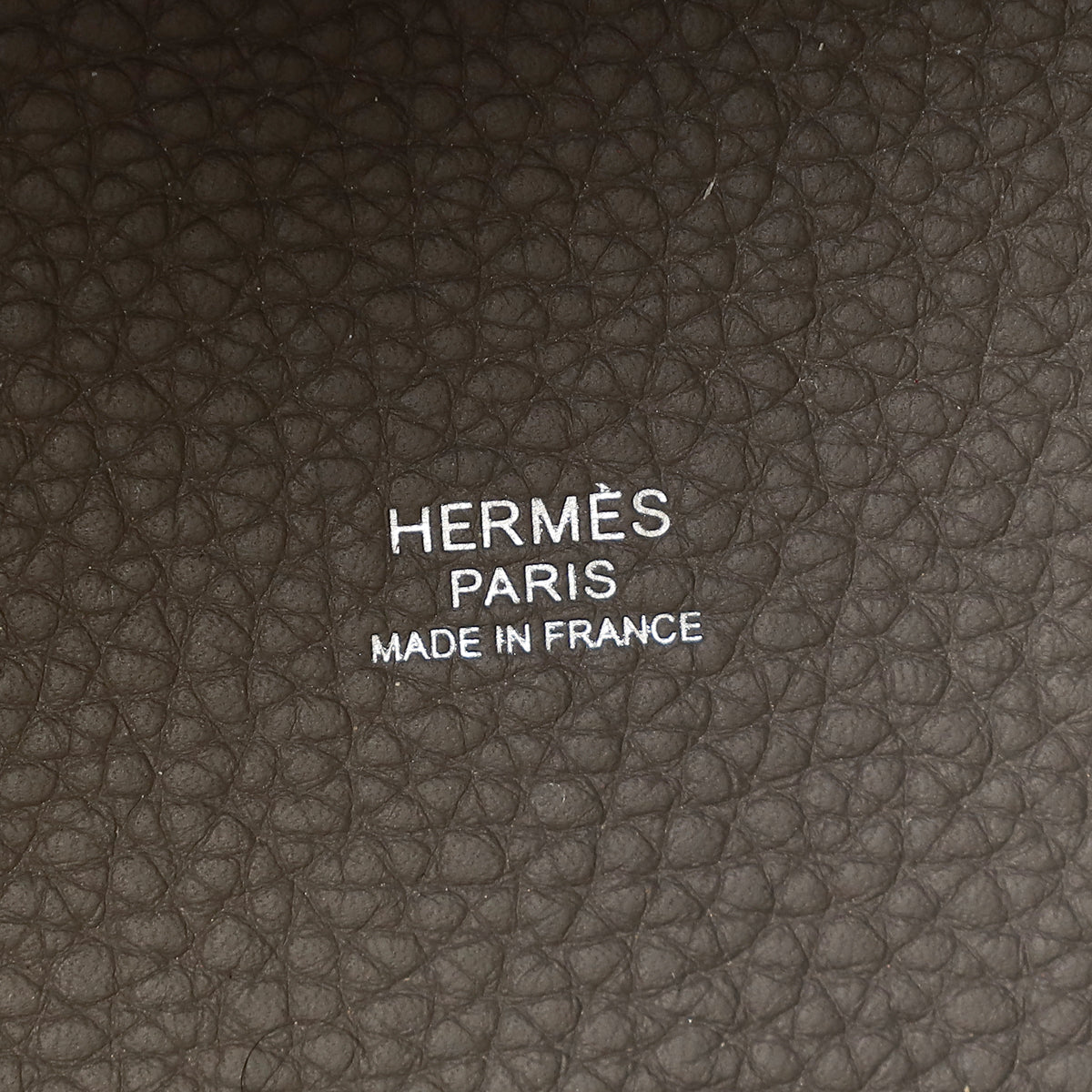 Hermes Gris Etain Picotin Lock 22 Bag