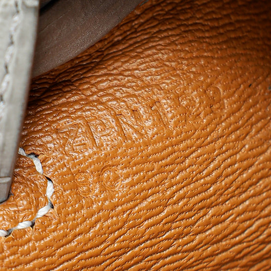 Hermes Bicolor Kelly 25 Verso Retourne Alligator Mississippien Horse Shoe Bag