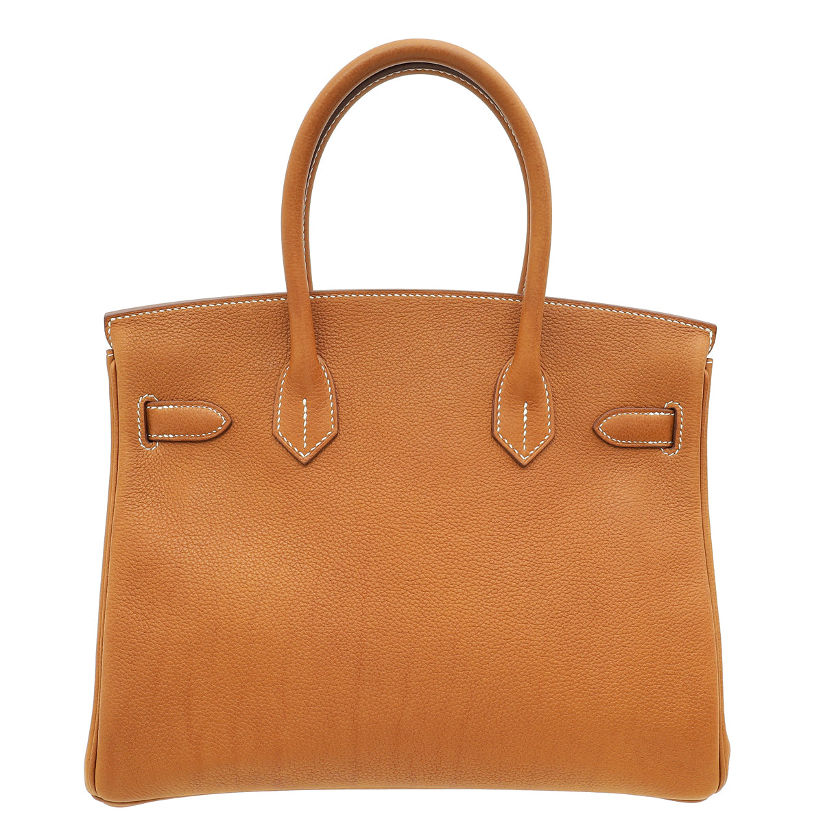 Hermes Fauve Barenia Faubourg Retourne Birkin 30 Bag