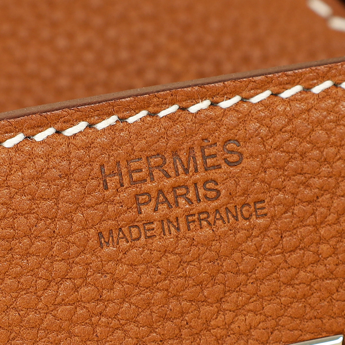 Hermes Fauve Retourne Birkin 30 Bag