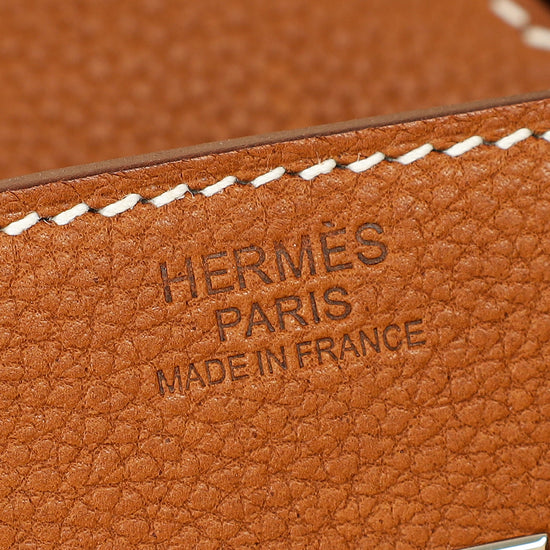 Hermes Fauve Retourne Birkin 30 Bag