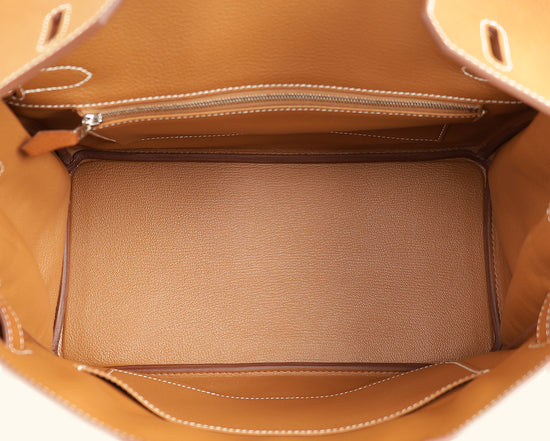 Hermes Fauve Retourne Birkin 30 Bag