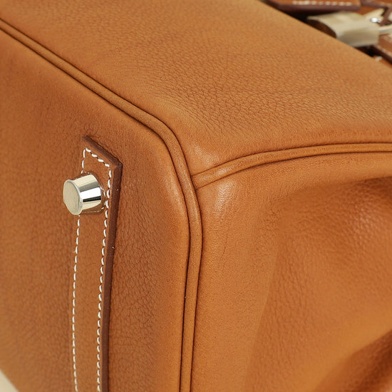 Hermes Fauve Retourne Birkin 30 Bag