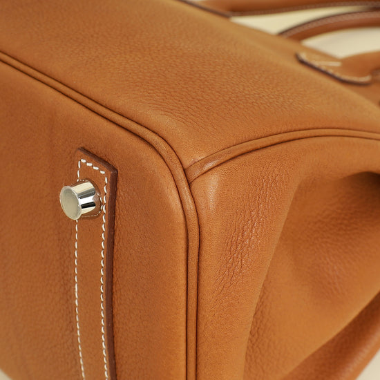 Hermes Fauve Retourne Birkin 30 Bag