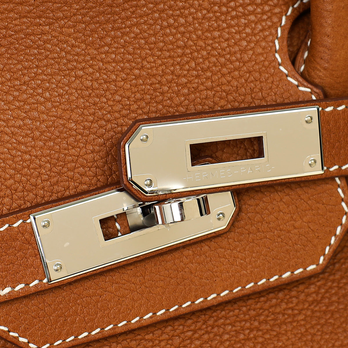 Hermes Fauve Retourne Birkin 30 Bag