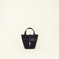 Hermes Noir Cargo Picotin Lock 18 Bag