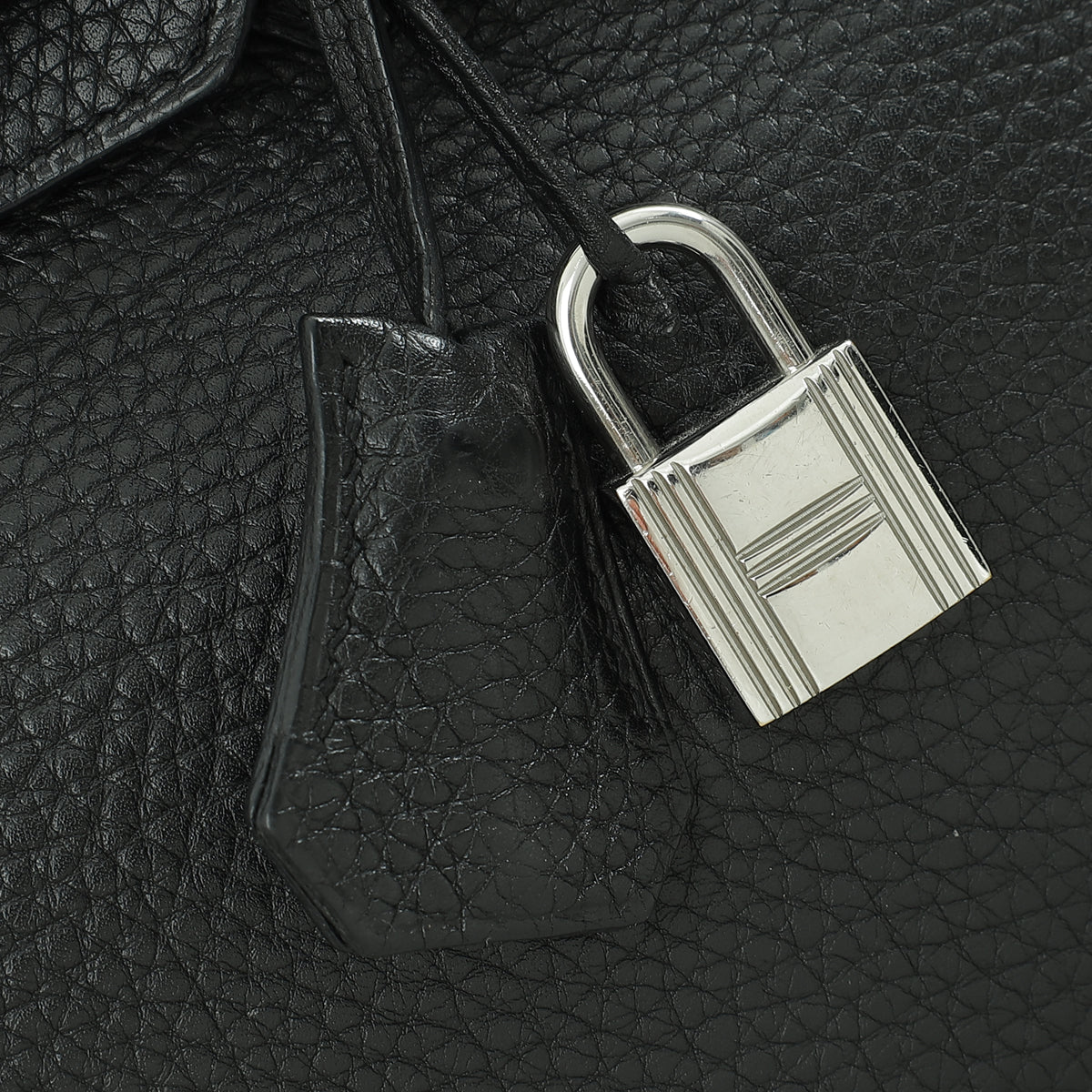 Hermes Noir Retourne Birkin 25 Bag