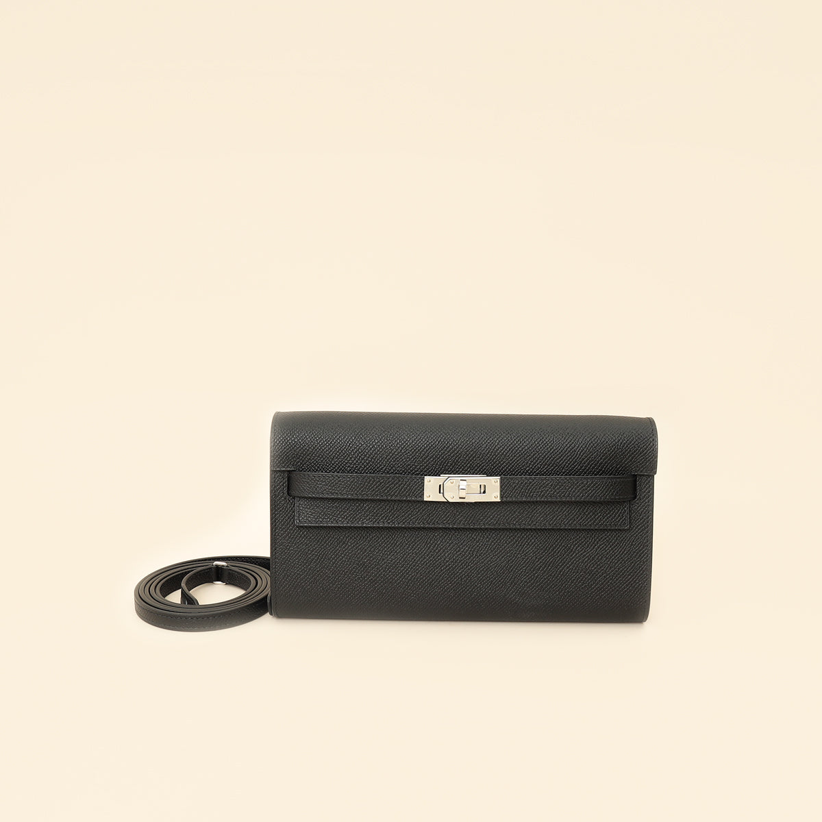 Hermes Noir Classic Kelly To Go Wallet-Hermes-THE CLOSET