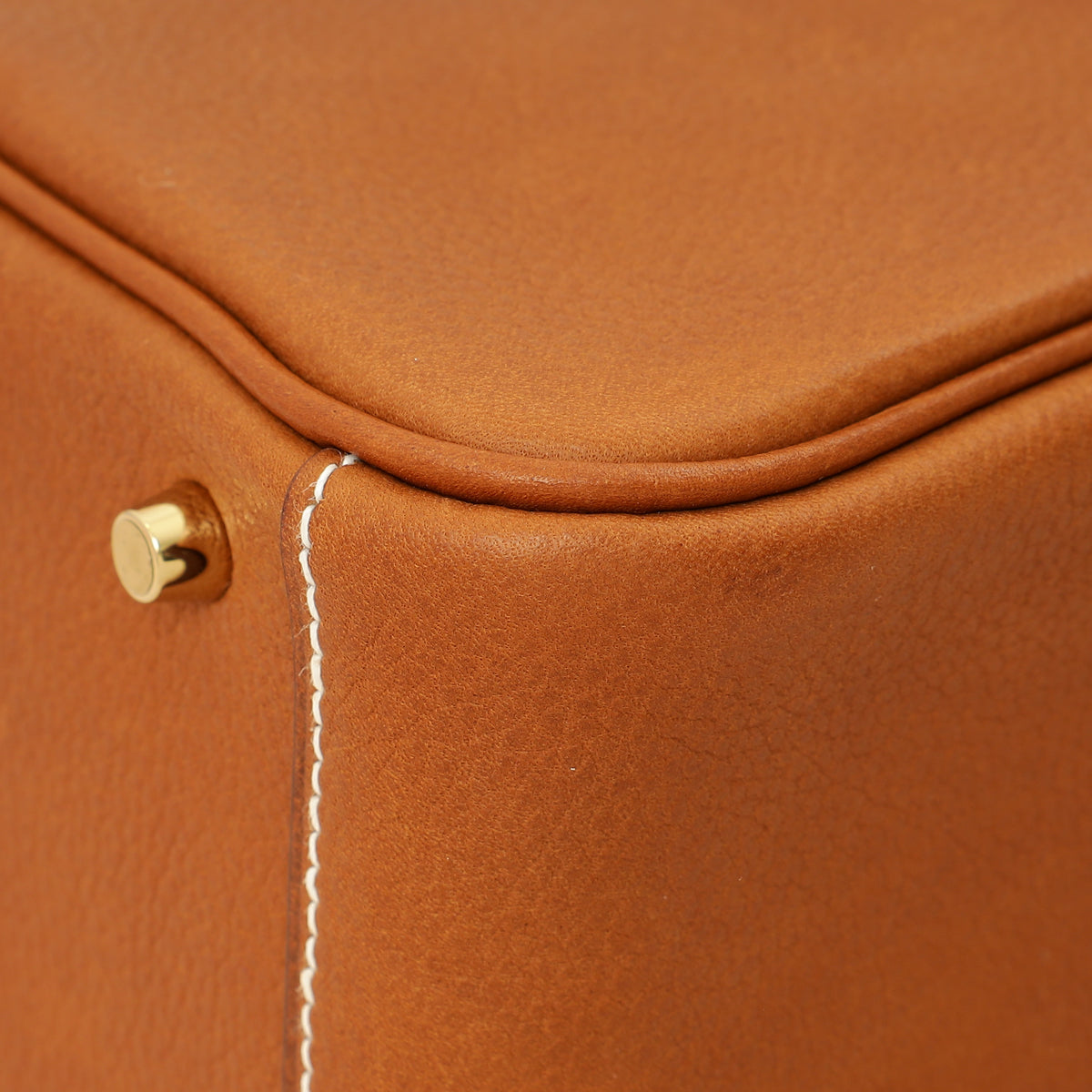 Hermes Gold Lindy II Mini Bag W/ Grain Toile Canvas Shoulder Strap-Hermes-THE CLOSET