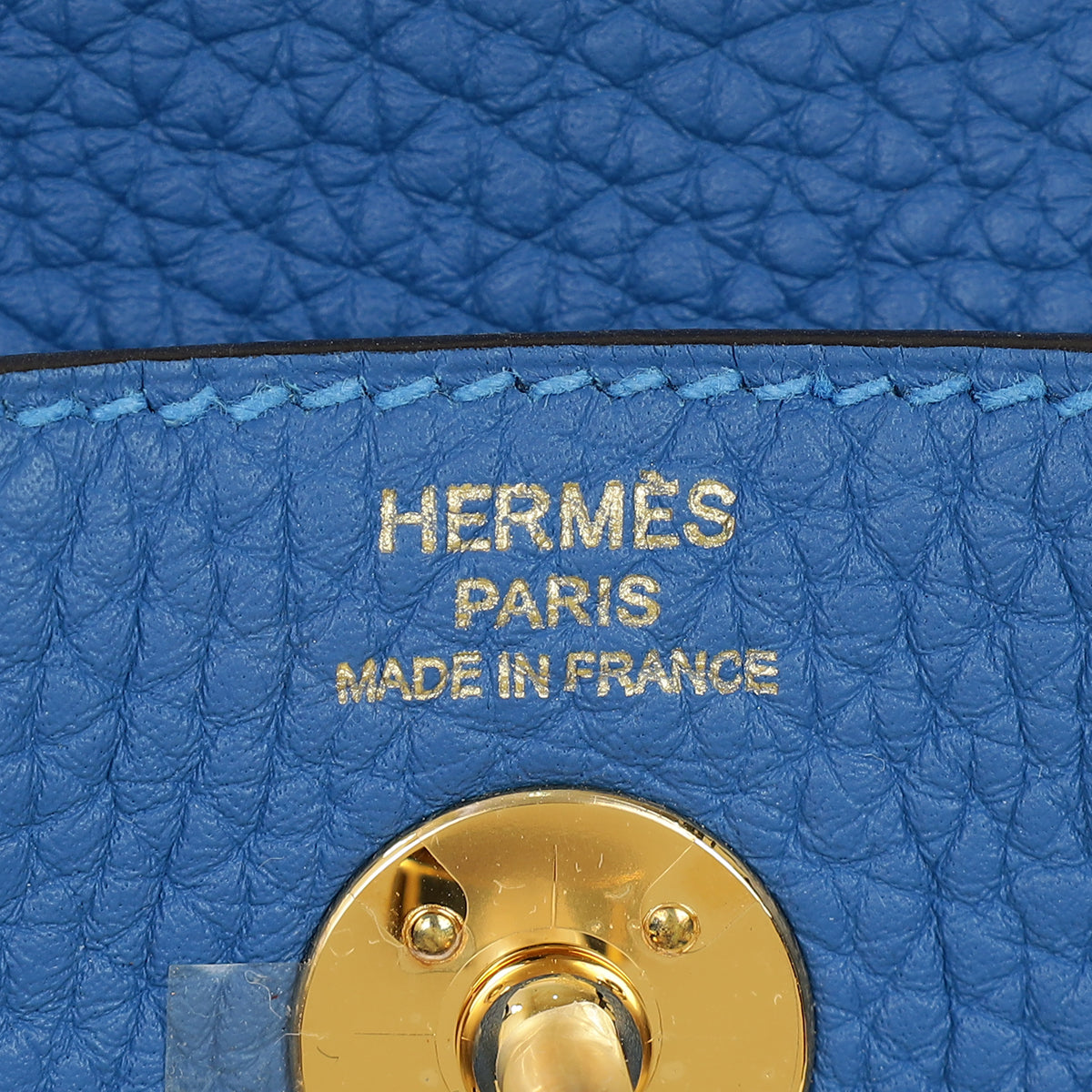 Hermes Bleu Royal Mini Lindy Bag — image 13 of 15