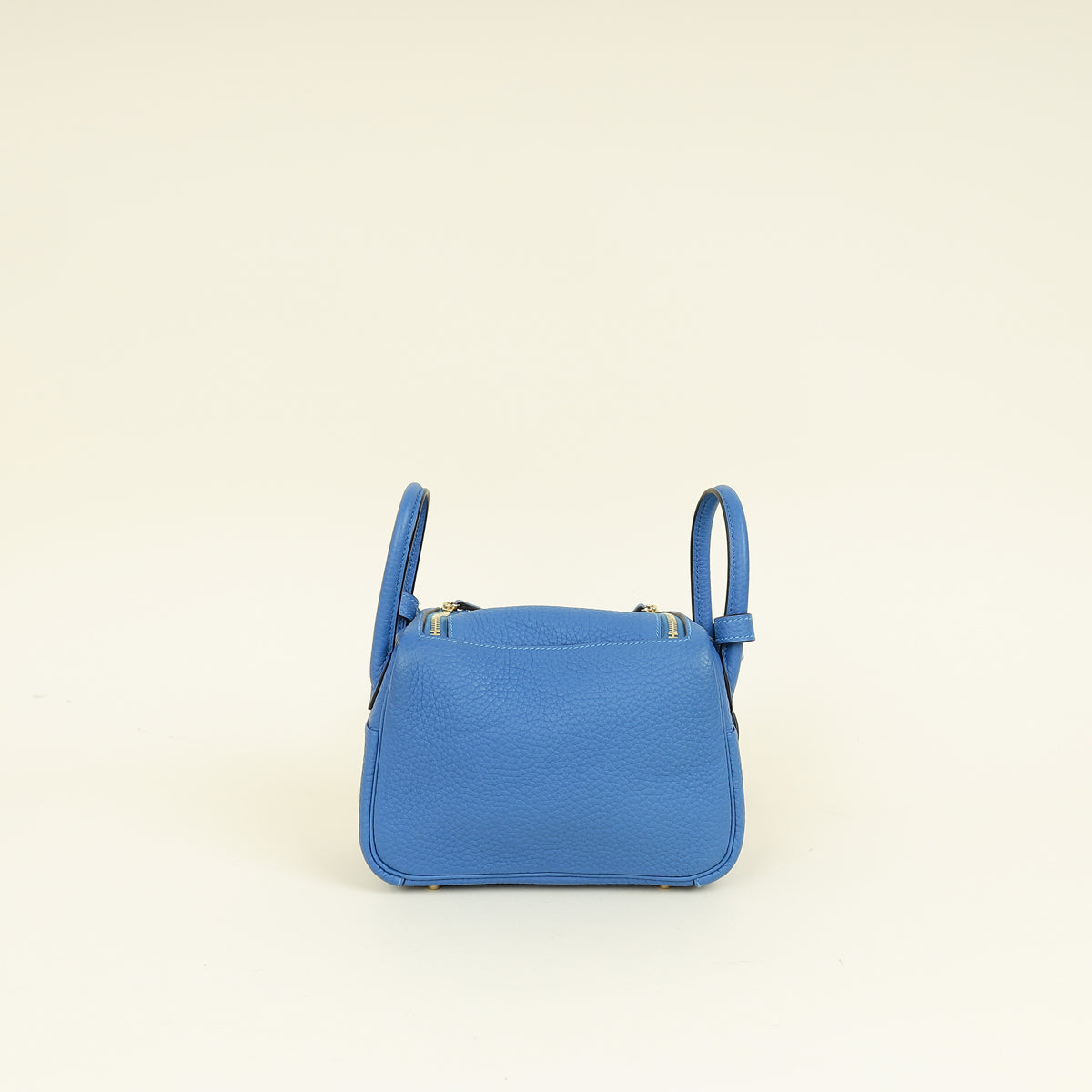 Hermes Bleu Royal Mini Lindy Bag — image 3 of 15
