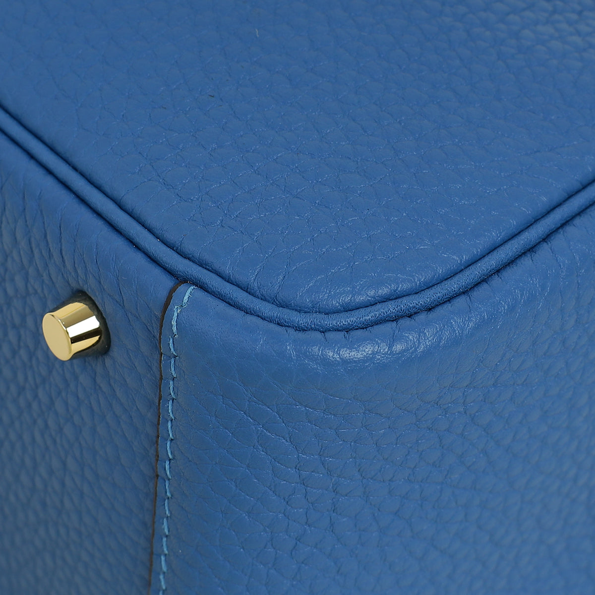 Hermes Bleu Royal Mini Lindy Bag — image 5 of 15