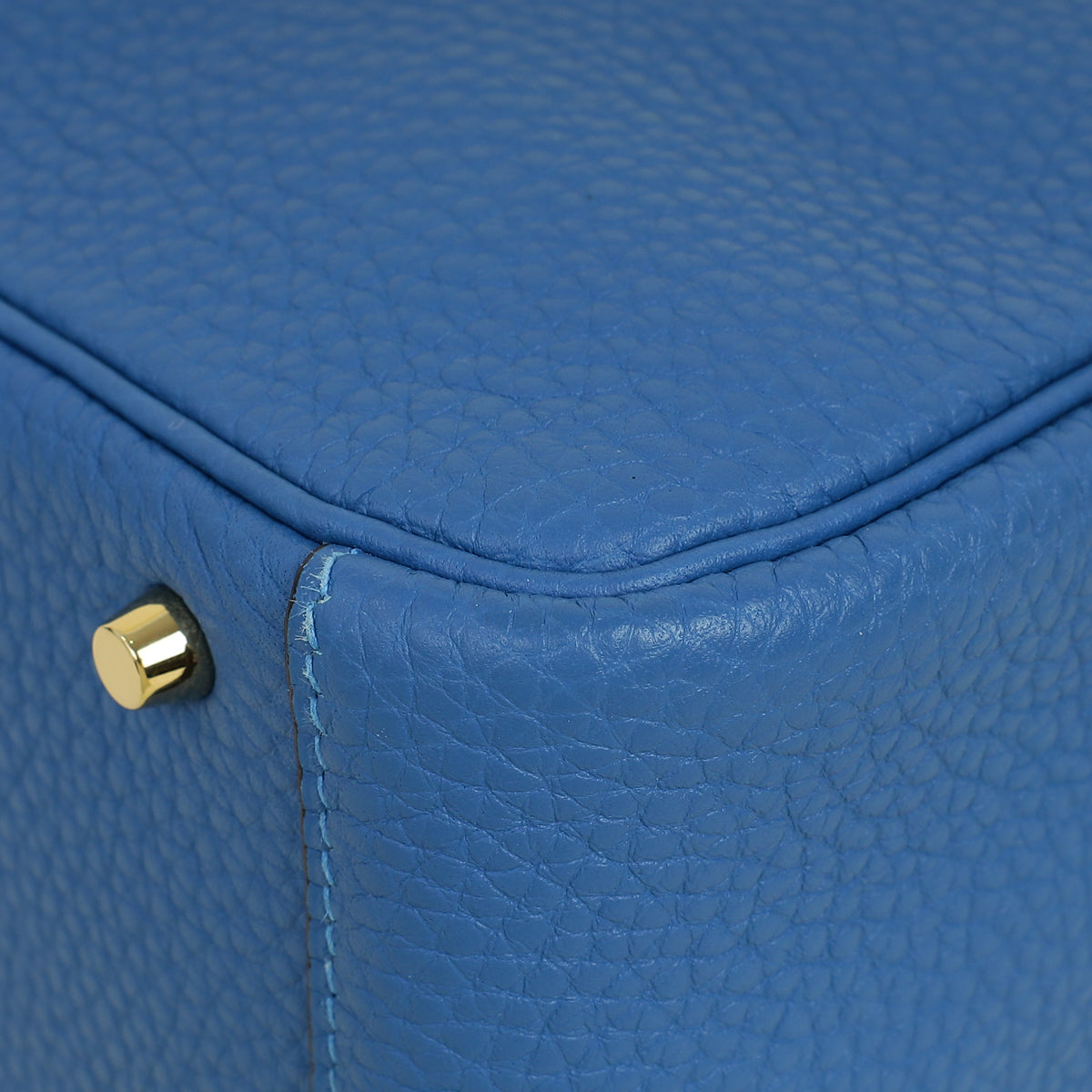Hermes Bleu Royal Mini Lindy Bag — image 7 of 15