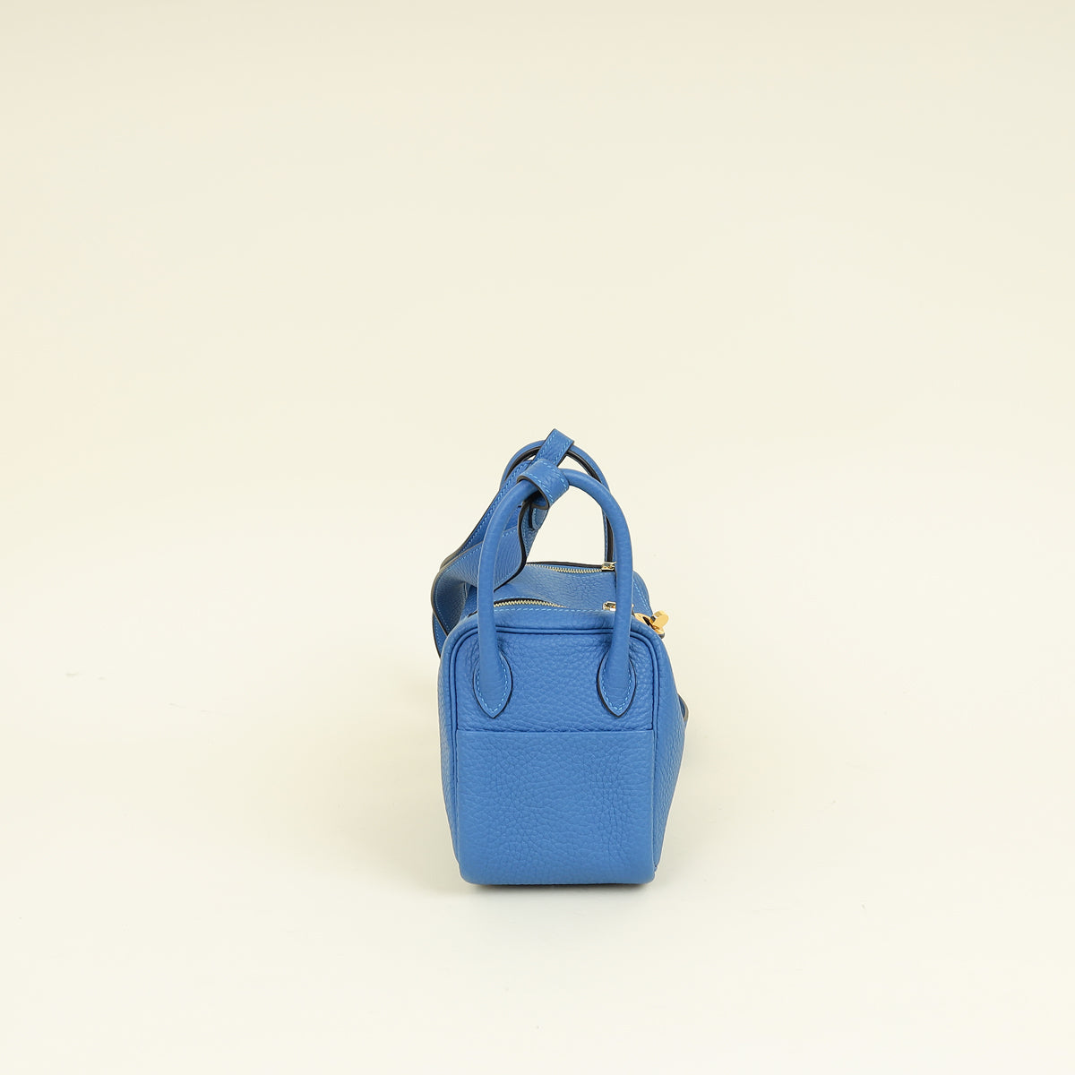 Hermes Bleu Royal Mini Lindy Bag — image 10 of 15