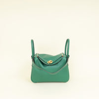 Hermes Vert Vertigo Lindy 26 Bag