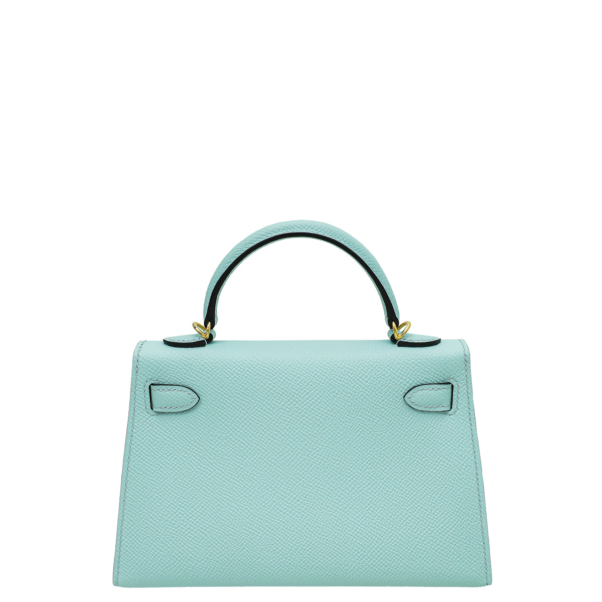 Hermes Bleu Zephyr Sellier Mini Kelly Bag-Hermes-THE CLOSET
