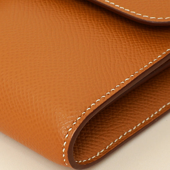 Hermes Gold Constance To Go Wallet-Hermes-THE CLOSET