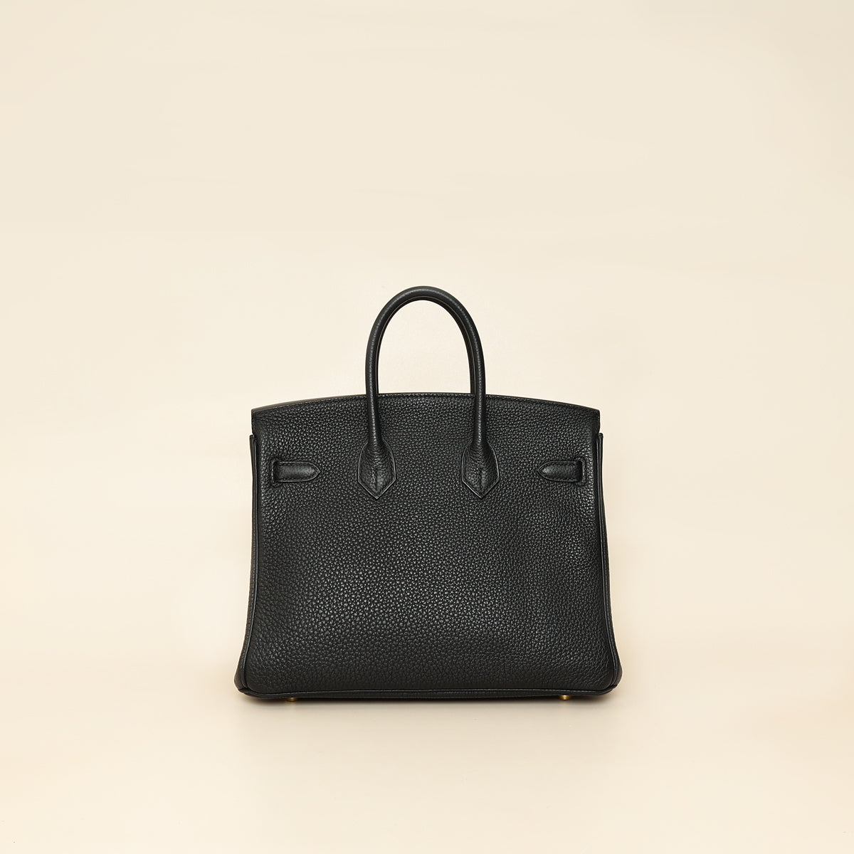 Hermes Noir Birkin 25 Bag
