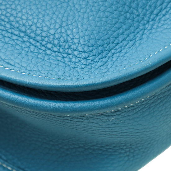 Hermes Blue Jeans Evelyne III GM Bag