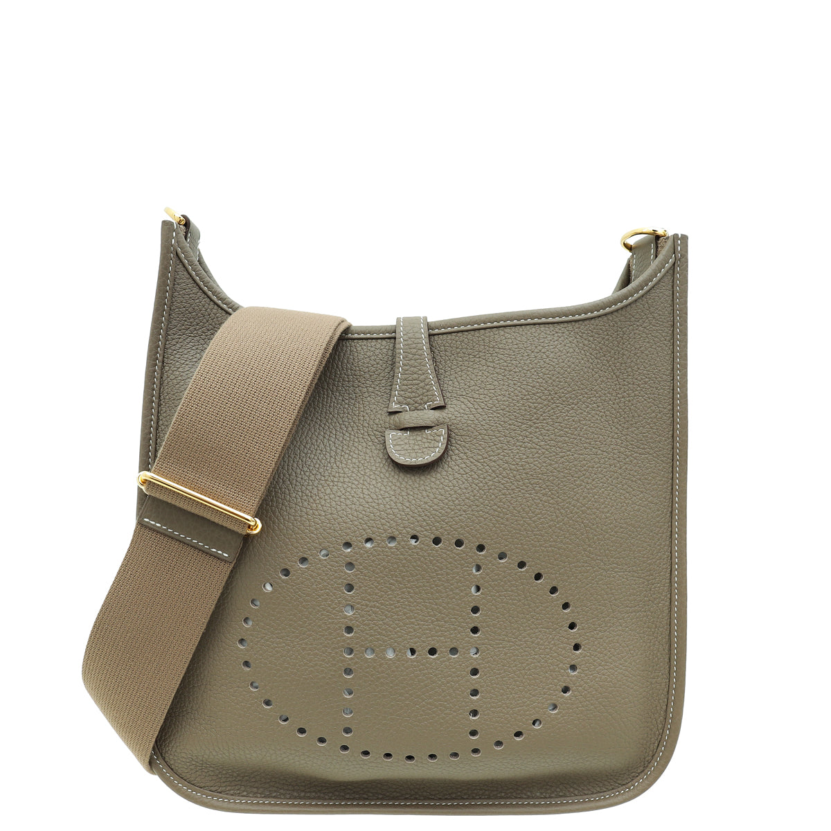 Hermes Etoupe Evelyne III PM Bag-Hermes-THE CLOSET