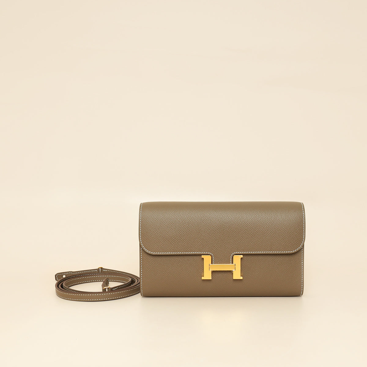 Hermes Etoupe Constance To Go Wallet-Hermes-THE CLOSET