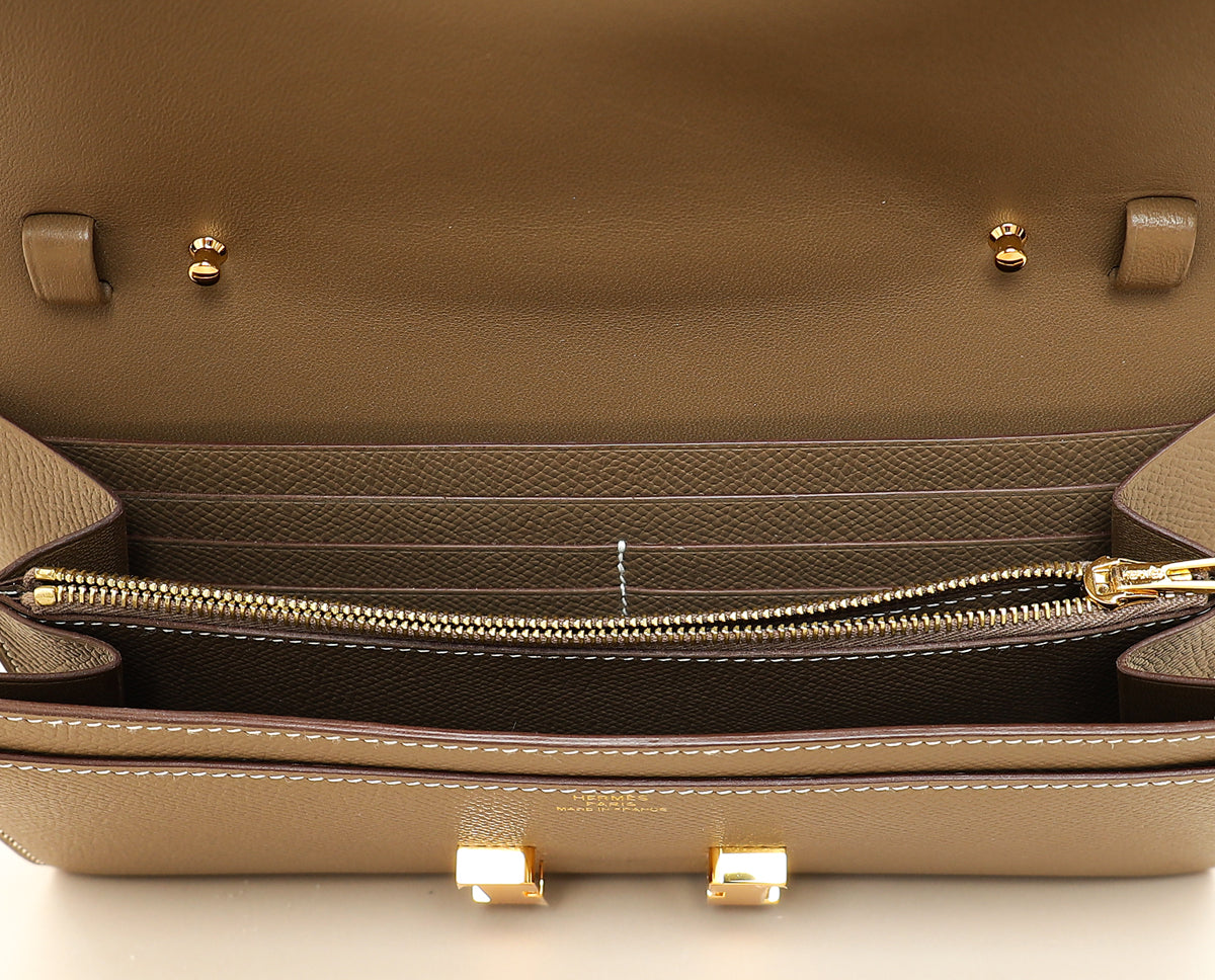 Hermes Etoupe Constance To Go Wallet-Hermes-THE CLOSET