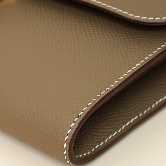 Hermes Etoupe Constance To Go Wallet-Hermes-THE CLOSET