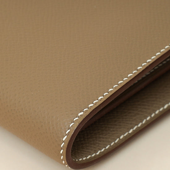 Hermes Etoupe Constance To Go Wallet-Hermes-THE CLOSET