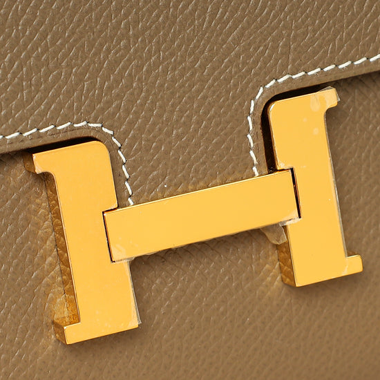 Hermes Etoupe Constance To Go Wallet-Hermes-THE CLOSET