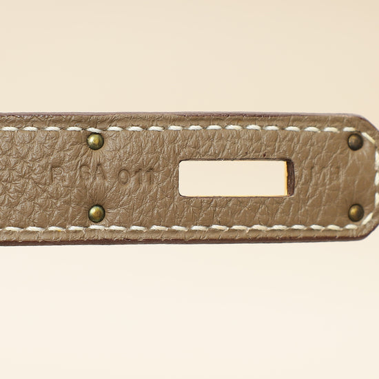 Hermes Etoupe Retourne Birkin 35 Bag-Hermes-THE CLOSET