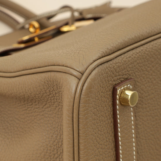 Hermes Etoupe Retourne Birkin 35 Bag-Hermes-THE CLOSET