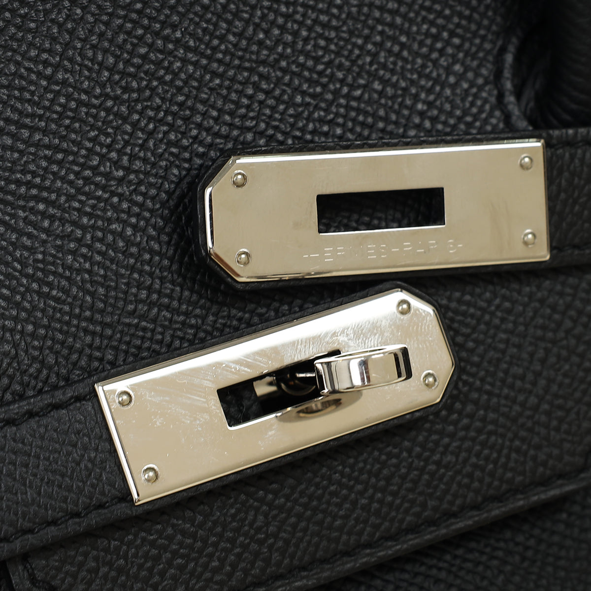 Hermes Noir Birkin 30 Bag