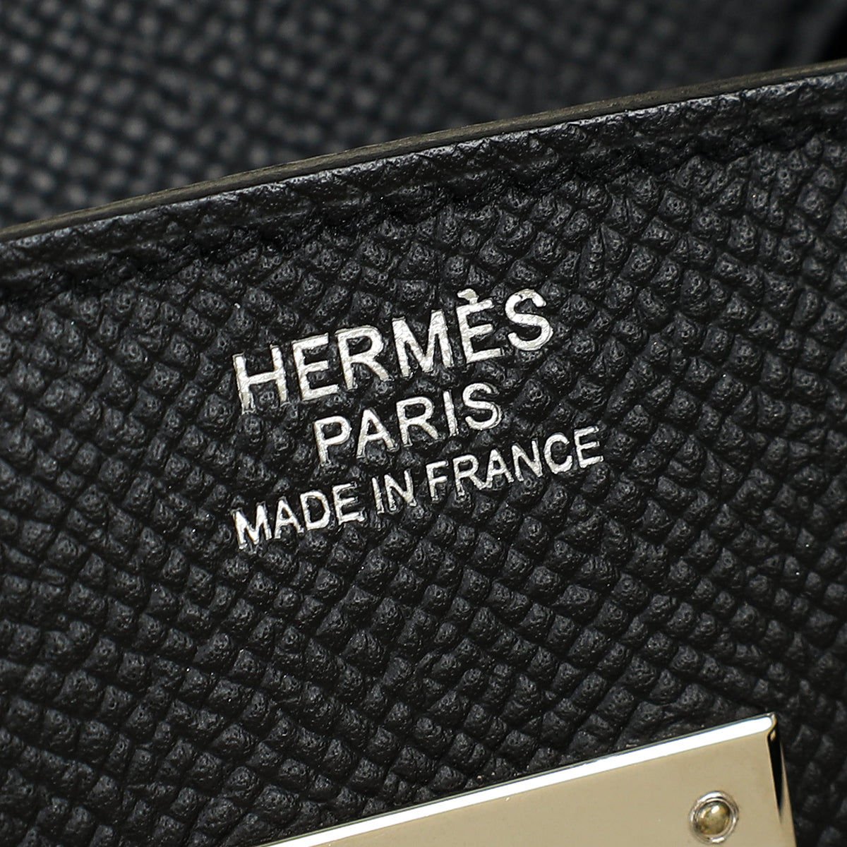 Hermes Noir Birkin 30 Bag