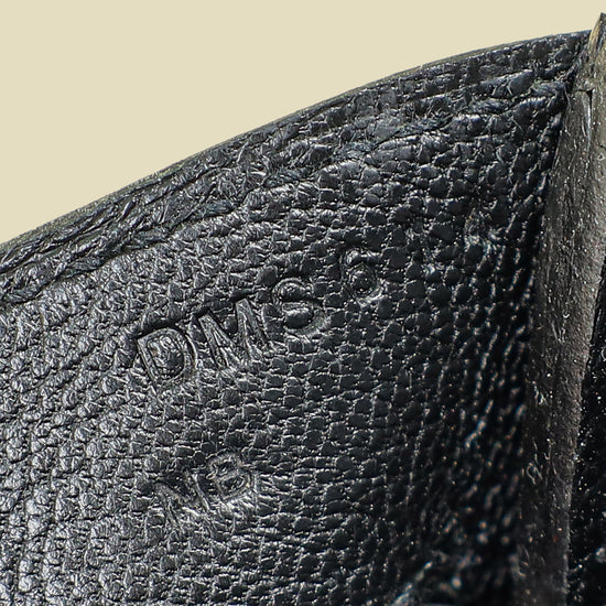 Hermes Noir Birkin 30 Bag
