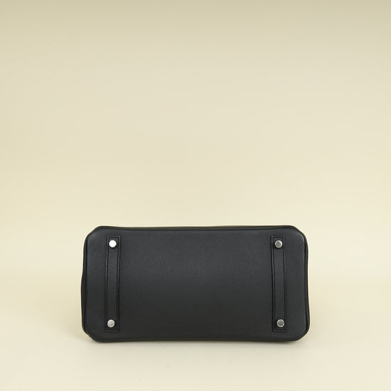 Hermes Noir Birkin 30 Bag