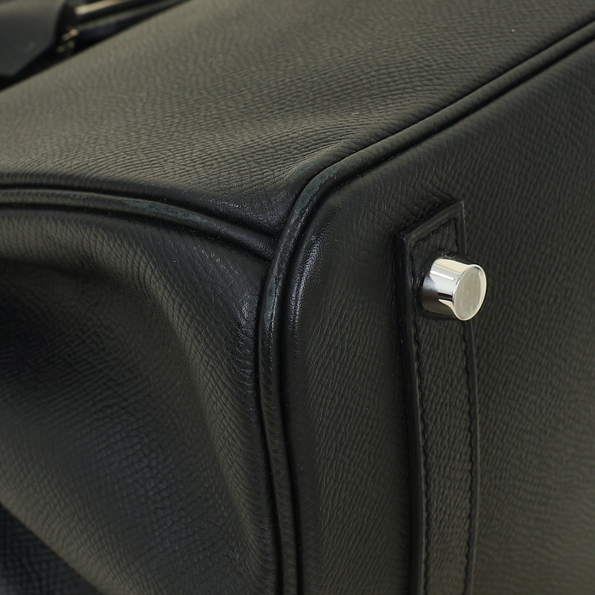 Hermes Noir Birkin 30 Bag