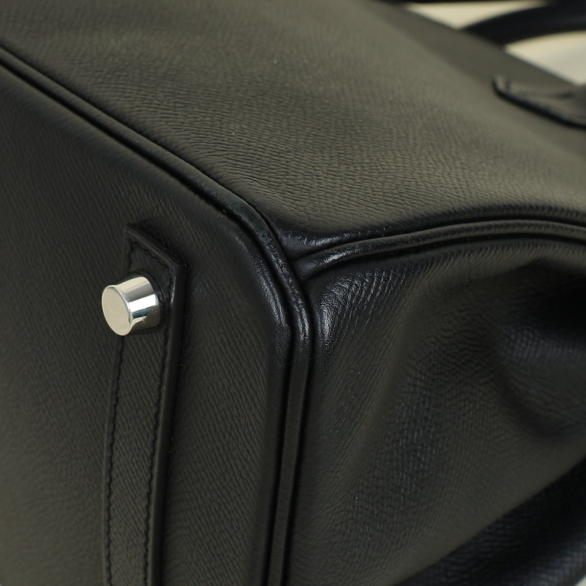 Hermes Noir Birkin 30 Bag