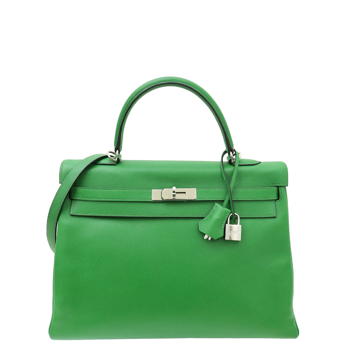 Hermes Vert Bengale Retourne Kelly 35 Bag-Hermes-THE CLOSET