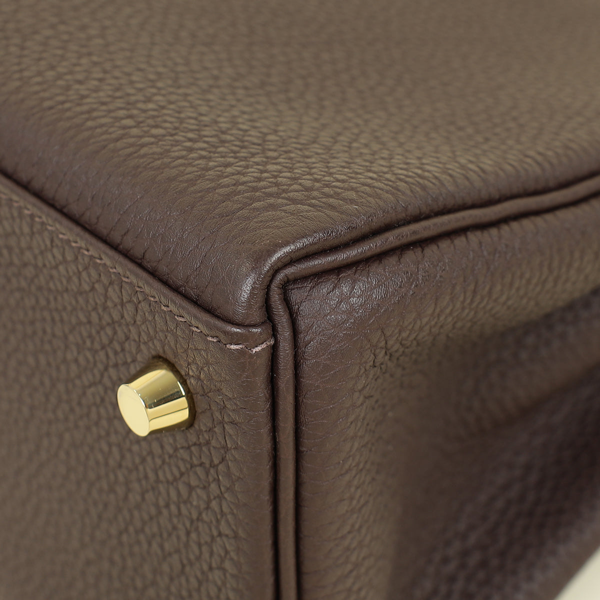Hermes Chocolate Kelly 28 Bag — image 7 of 14