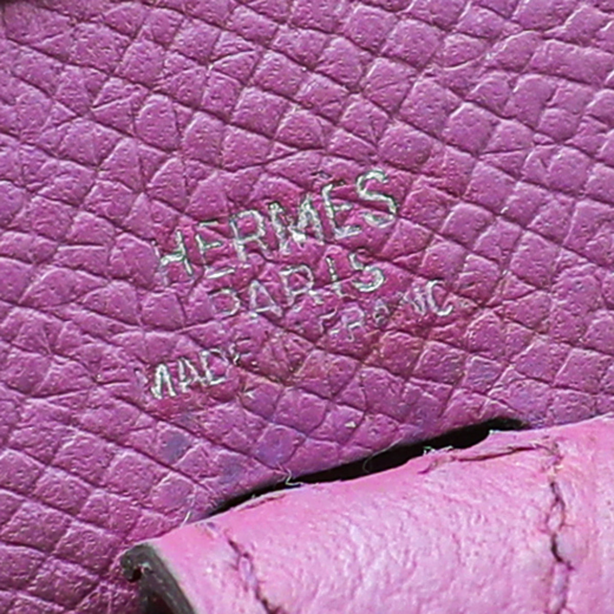 Hermes Cyclamen Evelyne TPM Bag W/ Fixed Strap